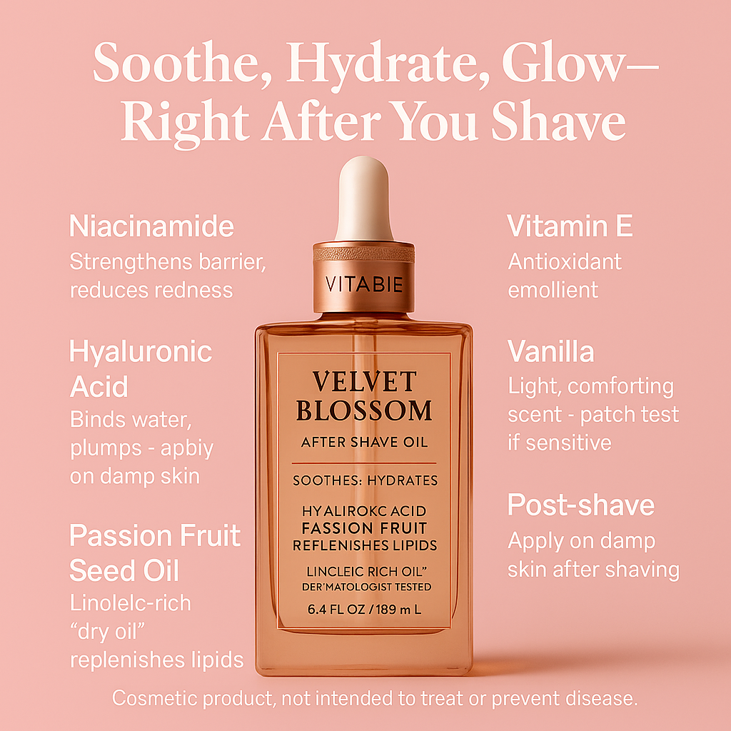 Vitabie™ Velvet Blossom After Shave Oil