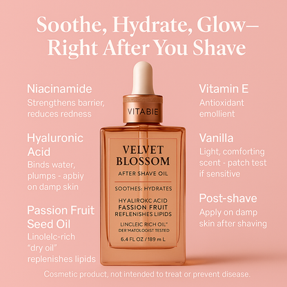 Vitabie™ Velvet Blossom After Shave Oil